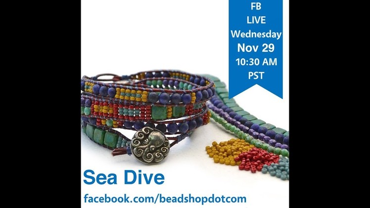FB Live beadshop.com Facebook Live Sea Dive Lessons in Laddering