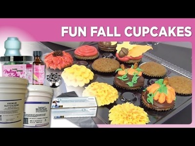 Fun Fall Cupcakes by www.SweetWise.com