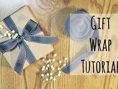Gift Wrap Tutorial