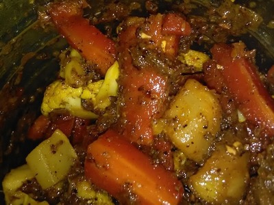 Gobhi Gazar Shalgum ka Achar.Tasty Pickle.गोभी गाजर शलगम का आचार By Hoga Jaroor