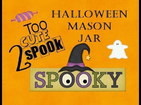 Halloween Mason Jar