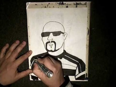 How to draw a gangster cholo  - (Chicano Rap Instrumental) cypress Hills (Superstar)