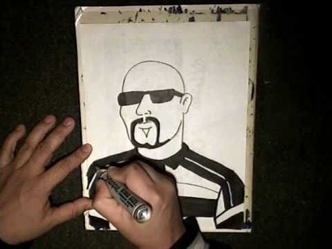 How to draw a gangster cholo  - (Chicano Rap Instrumental) cypress Hills (Superstar)