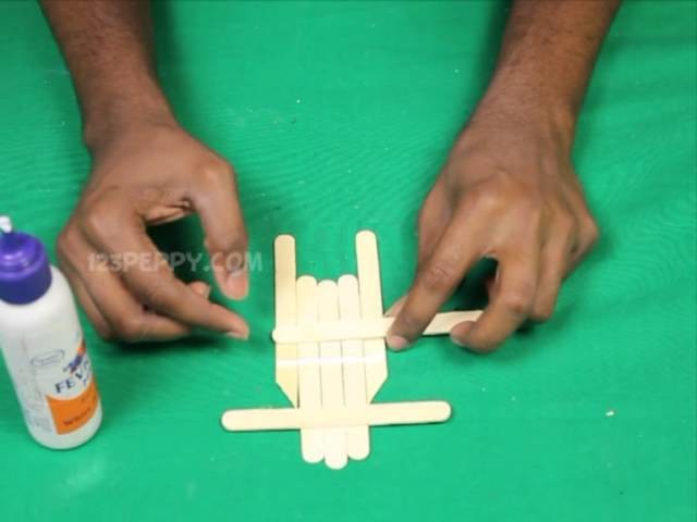 How to Make a Popsicle Stick Sled