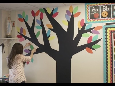 How to Make a Vinyl Wall Tree