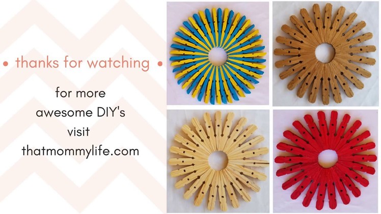 How to make colorful trivets for your kitchen