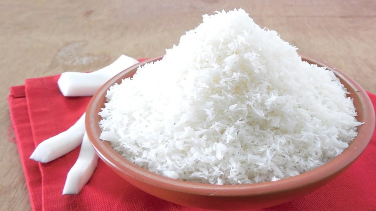 How to make Desiccated Coconut