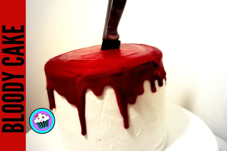 How to make Halloween Blood Cake - Pinch of Luck