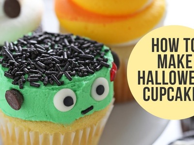 How to Make Halloween Cupcakes (5 Ways!)