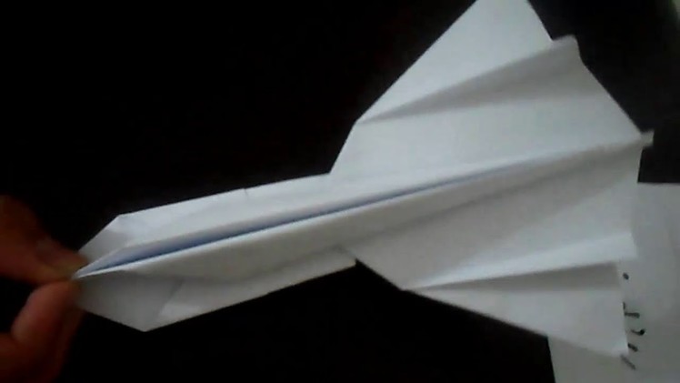 How to make SR 71 Blackbird out of Paper