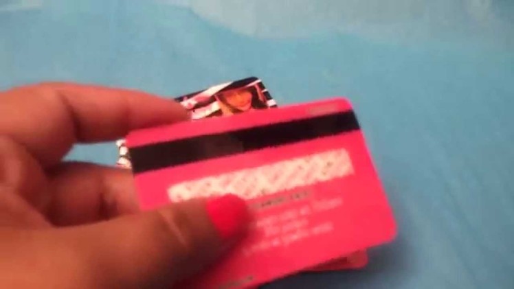 Invitations that look like Credit Card for Quinceanera or Sweet 16