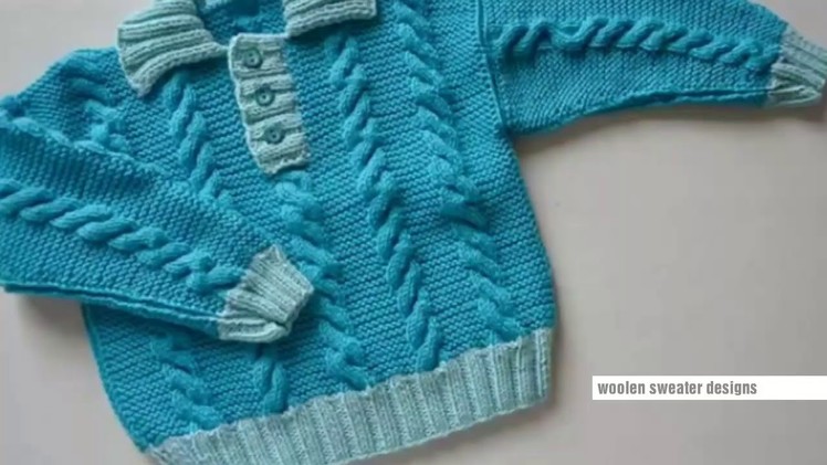 Kids sweater designs || woolen sweater designs for kids or baby in hindi