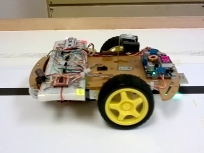 Line following robots - LEGO NXT and DIY with STM32 Nucleo