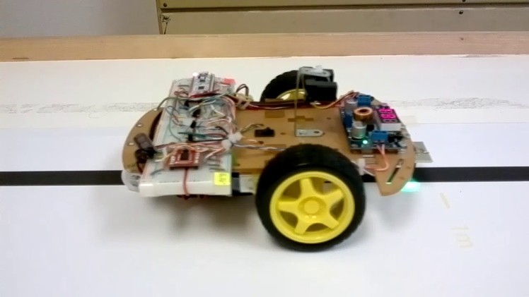 Line following robots - LEGO NXT and DIY with STM32 Nucleo