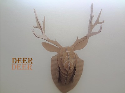 Make a Deer head decoration