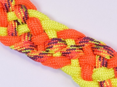 Make the "6 Strand French Sinnet" Paracord Bracelet with Buckle - BoredParacord