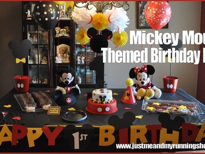 Mickey Mouse Themed Birthday Party