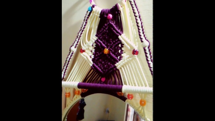 Mirror macrame