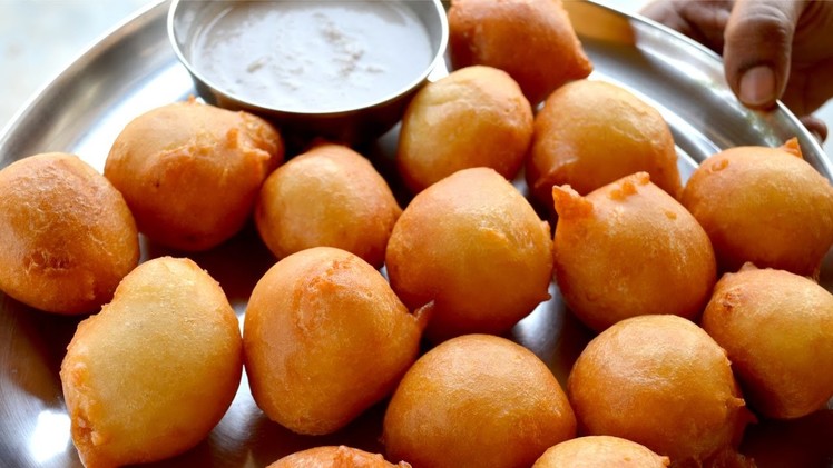 Mysore Bonda Recipe | Very Simple Mysore Bajji Recipe at Home Prepared By Mom | Food Cooking Videos