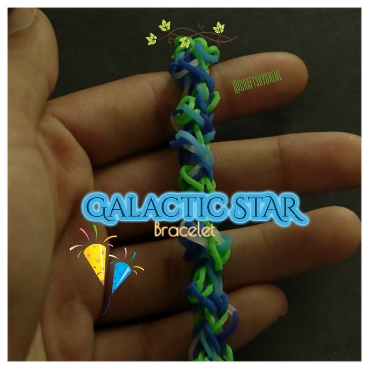 ~* NEW Galactic Star Bracelet *~ | HD Two-Peg Only Tutorial | Crafts By Creme