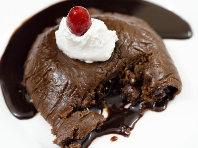 No-bake Chocolate Molten Lava Cake