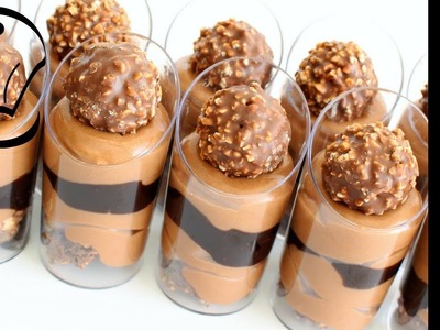 Nutella Cheesecake Dessert Shooters by Cupcake Savvy's Kitchen
