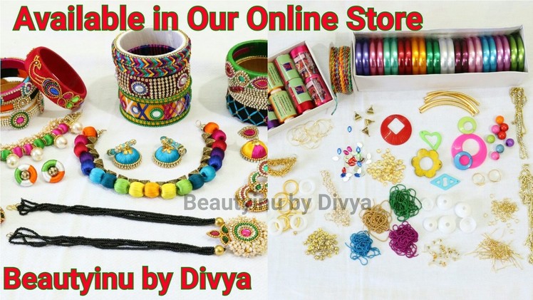 Online Shopping:Our Collection & Jewellery material available for sale in our online store