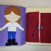 Quiet book - Mary's Book