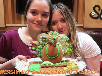 Semi DIY: Thanksgiving Gingerbread Turkey!