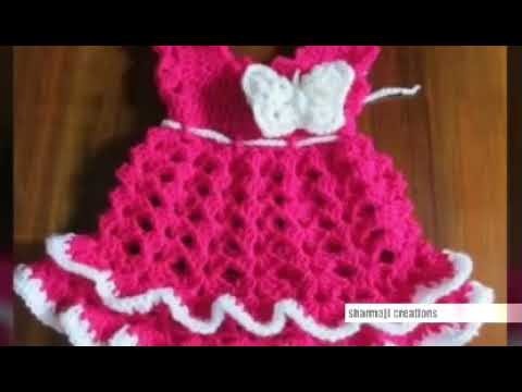 Sharmaji creations - woolen frock design for baby girl | new design in hindi