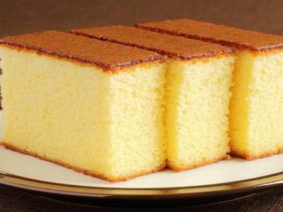 Simple Eggless Vanilla Sponge Cake Recipe || No Oven Sponge cake || Pressure cooker cake
