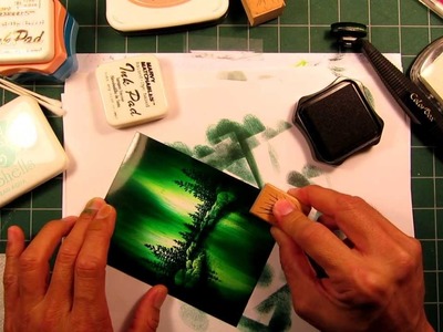 Stampscapes 101: Video 13.  "The Green Glow"
