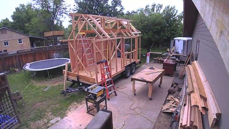 Time-Lapse Construction: Zack Giffin's Tiny House