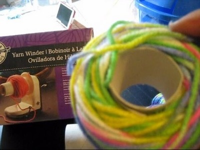 Tips for using the Loops and Threads Yarn Winder