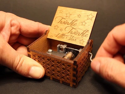 Twinkle, Twinkle Little Star - Music box by Invenio Crafts