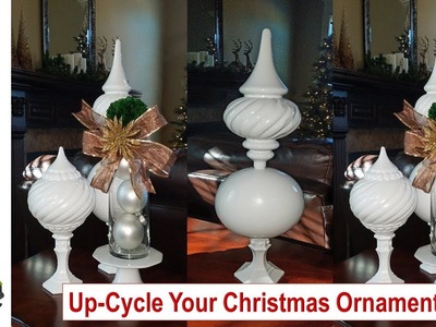 Up-Cycle Your Christmas Ornaments To Make Everyday Decor ItemsUp