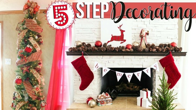 5 STEPS TO DECORATING A CHRISTMAS TREE LIKE A PROFESSIONAL | CHRISTMAS TREE HOW TO | Page Danielle