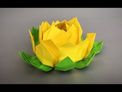 ABC TV | How To Fold Lotus Origami - Craft Tutorial