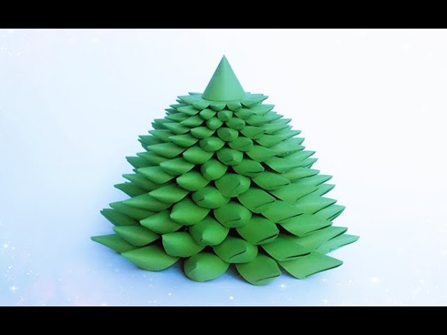 ABC TV | How To Make 3D Christmas Tree From Color Paper - Craft Tutorial
