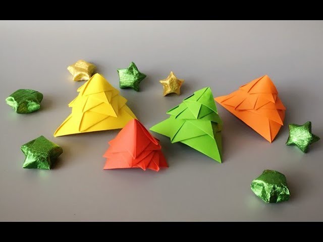 ABC TV | How To Make 3D Christmas Tree -  Origami Craft Tutorial