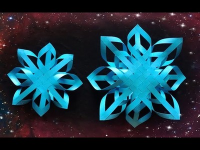 ABC TV | How To Make 3D Snowflake Paper #2- Craft Tutorial