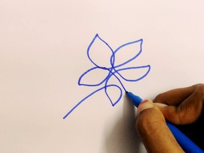 BTS DNA love yourself album 'E' version logo flower drawing
