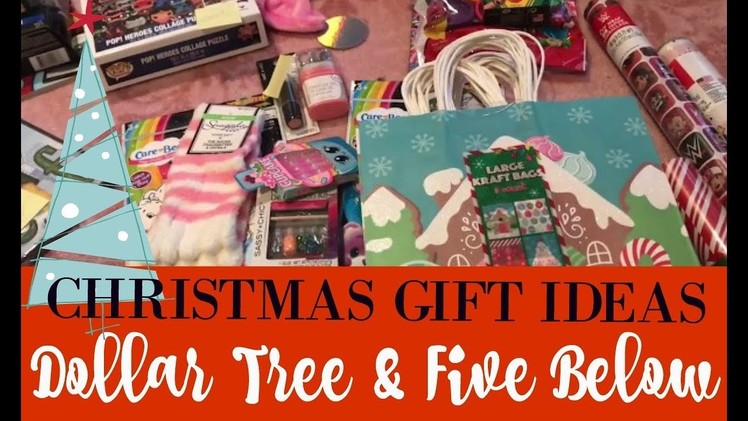 Christmas Gift Ideas | Dollar Tree & Five Below Haul | 2017