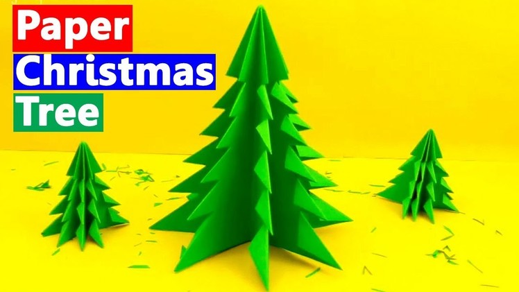 Christmas Tree - DIY Paper Craft | Very Easy DIY Project !!
