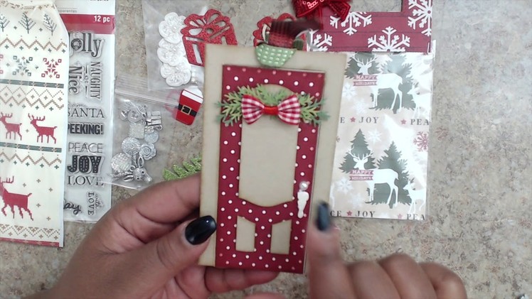 CHRISTMAS | WINTER SHAPED TAG SWAP | REVEAL | GROUP #4