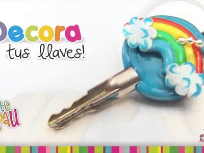 Decorate your keys with Polymer Clay