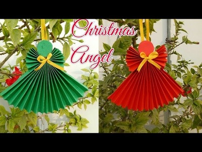 DIY Christmas Angel| Christmas & New year craft idea for kids| Christmas decor idea|Paper crafts