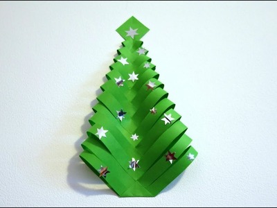 DIY Christmas decorations : Very easy paper Christmas tree | Maison Zizou