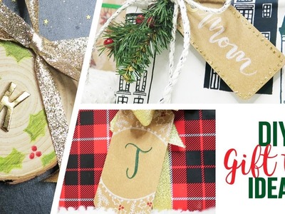 DIY Christmas Holiday Gift Tag Ideas