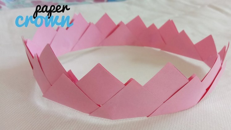 DIY: How To Make Paper Crown- Easy & Simple Paper Craft